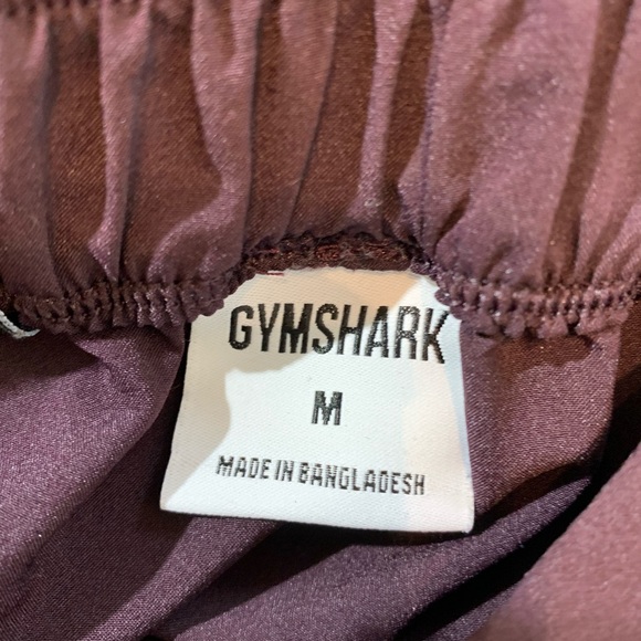 Gymshark Womens Scallop Hem Shaped‎ Shorts Purple Size Medium - Picture 5 of 5